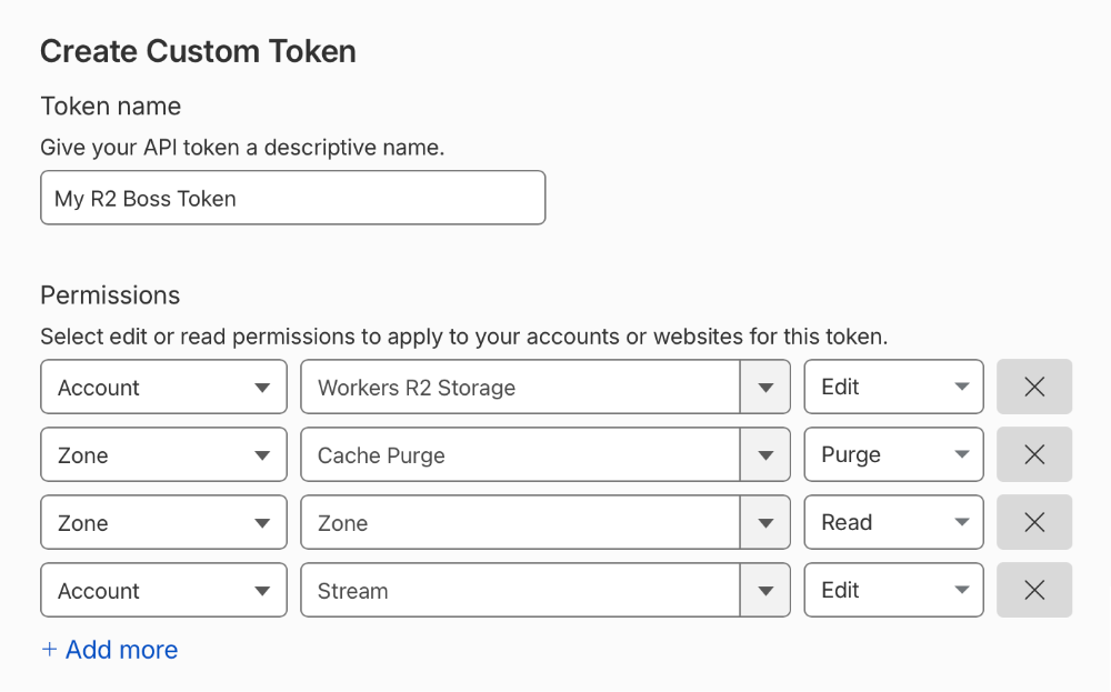 Add the required permissions